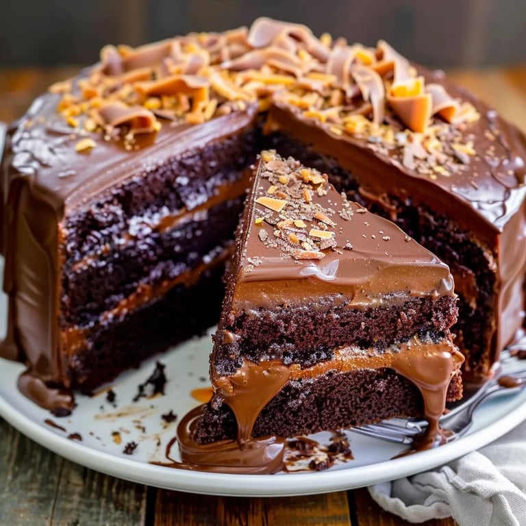 Salted Caramel Chocolate Cake