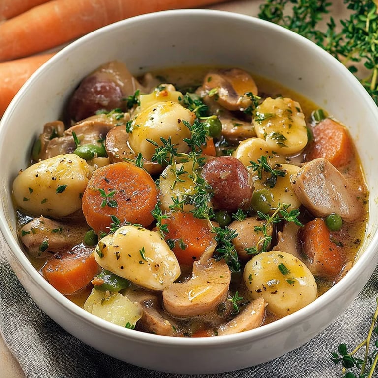 Rosenkohl-Topf mit Mettenden