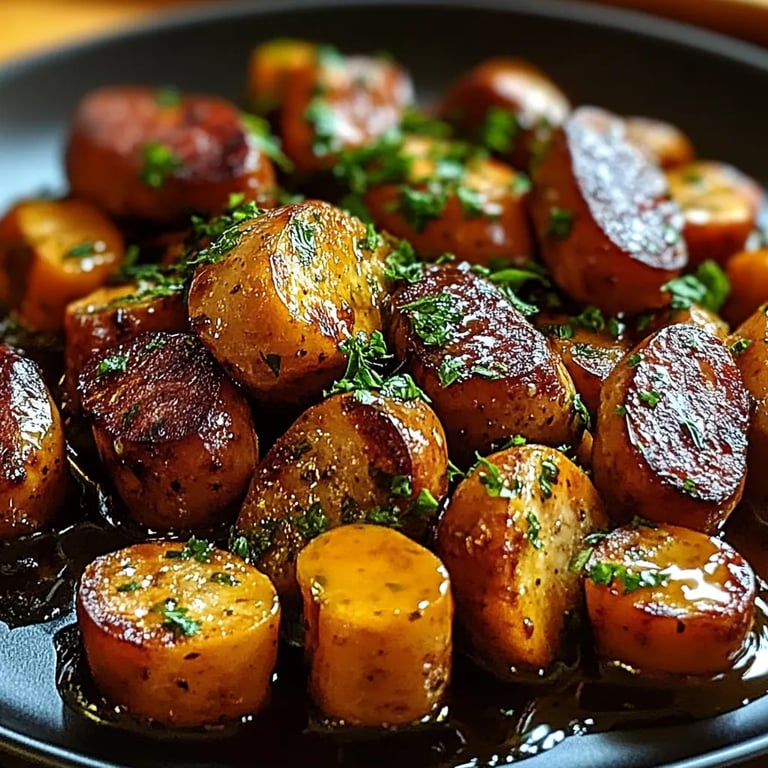 Honey Garlic Sausage Sweet Potatoes: An Incredible 5-Star Recipe