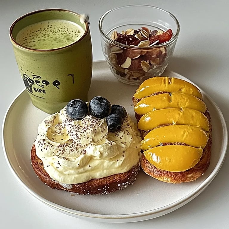 Frühstücks-Croissants