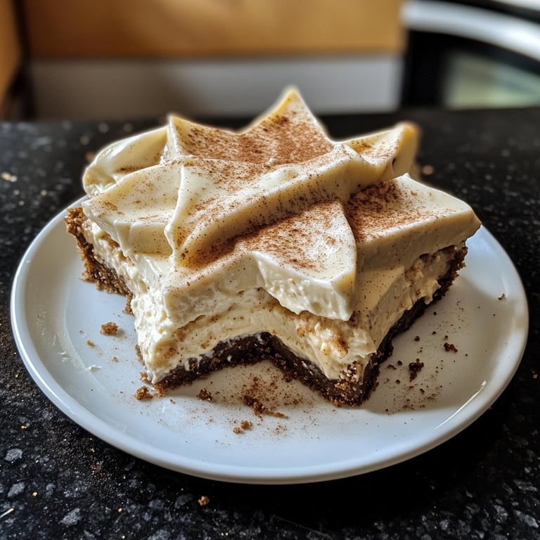 Zimtstern-Cheesecake – Weihnachts-Baking-Dessert