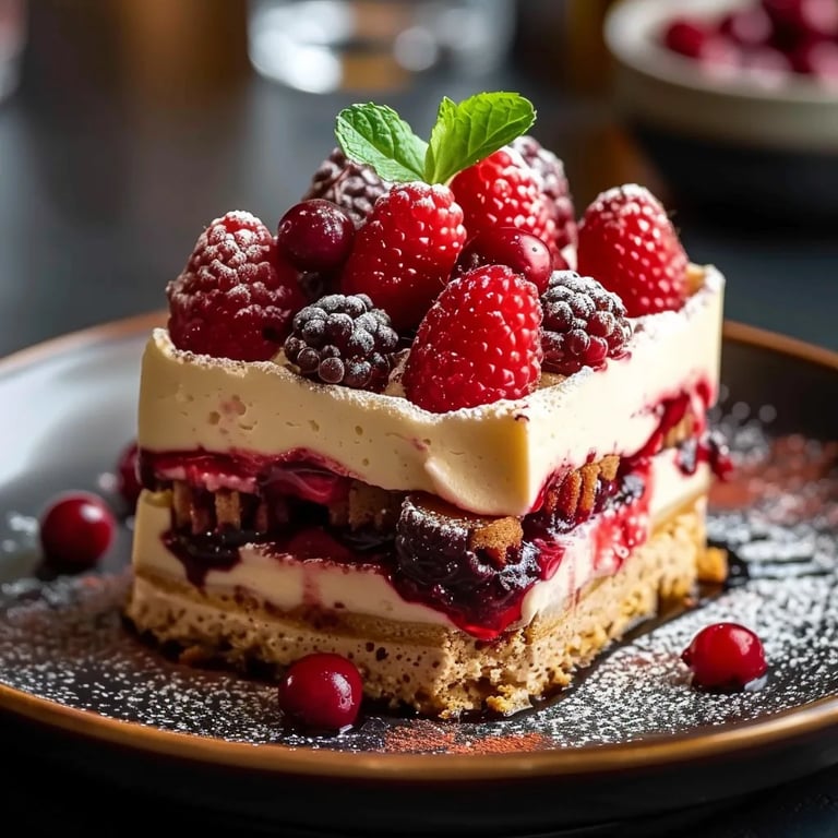 Himbeer-Spekulatius-Tiramisu