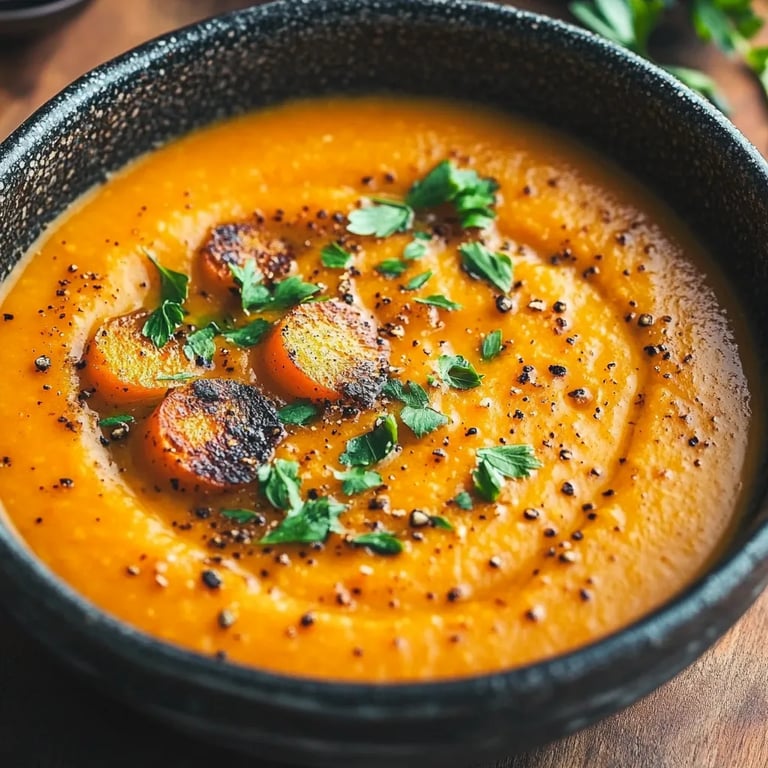 Healthy Roasted Carrot Soup: An Incredible 7-Ingredient Recipe