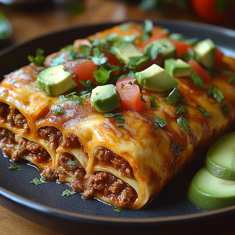 Enchiladas de Bœuf Haché au Fromage Faciles : Une Recette Incroyable Ultime
