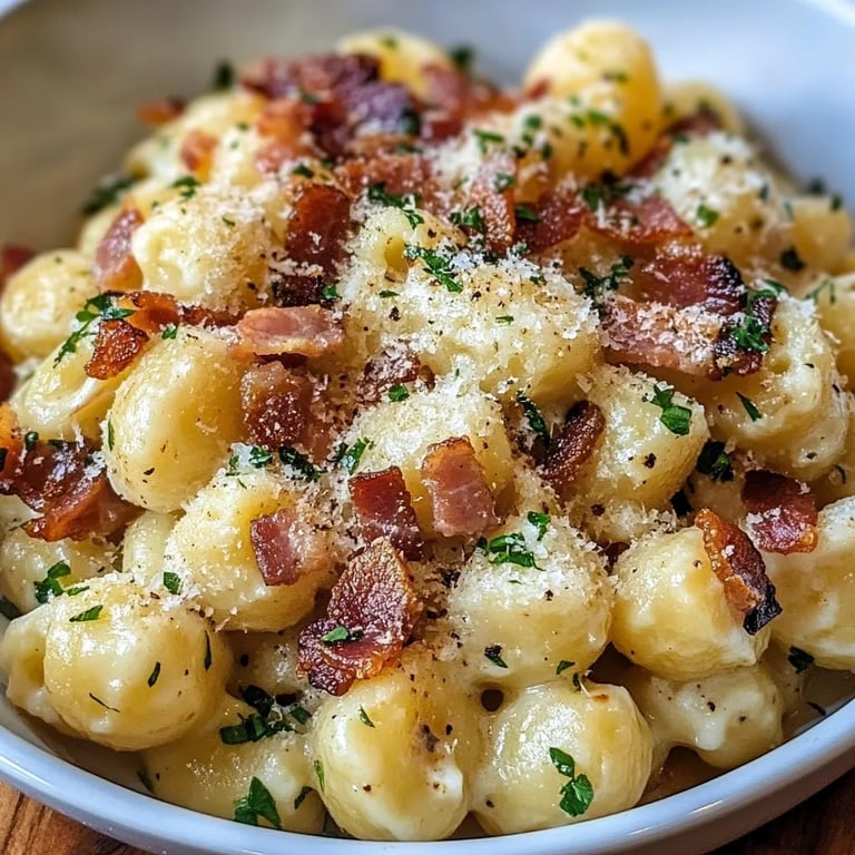 Gnocchi Carbonara with Bacon: An Amazing Ultimate Recipe