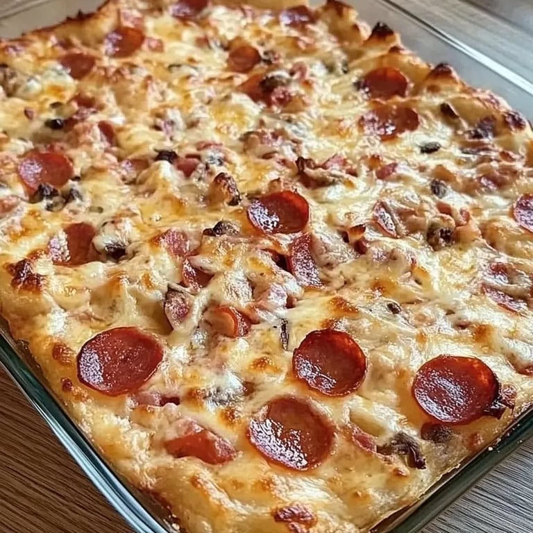 Pizza Auflauf