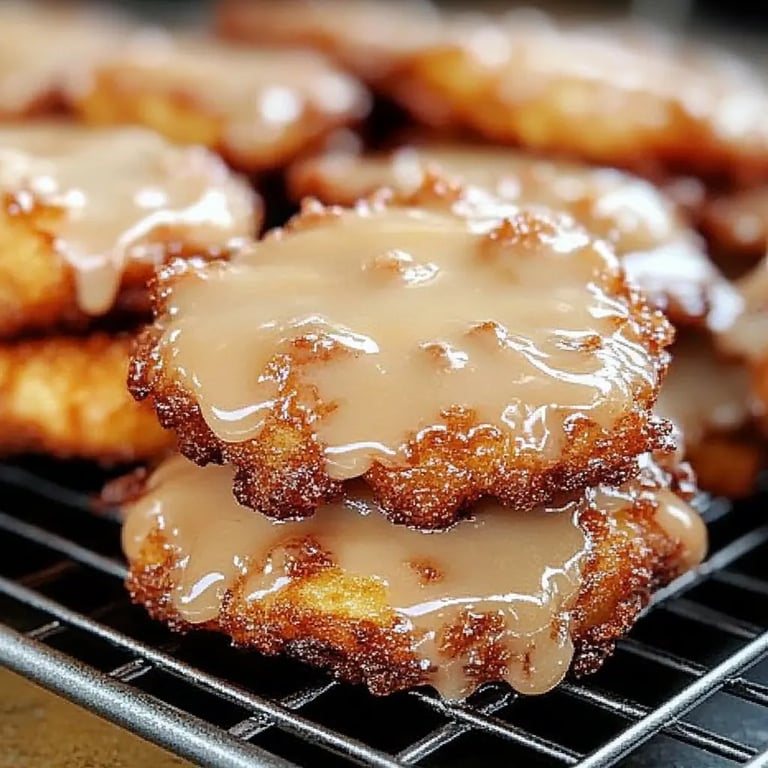 Mini Cinnamon Apple Fritters