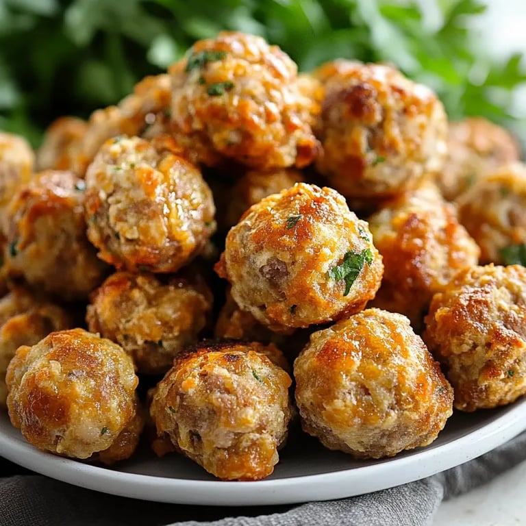 Bisquick Sausage Balls