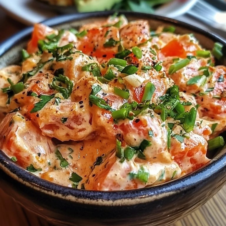 Smoked & Spicy Salmon Dip