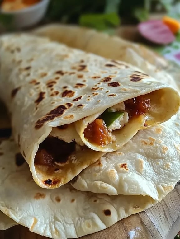 3 Ingredient Gluten Free Wraps