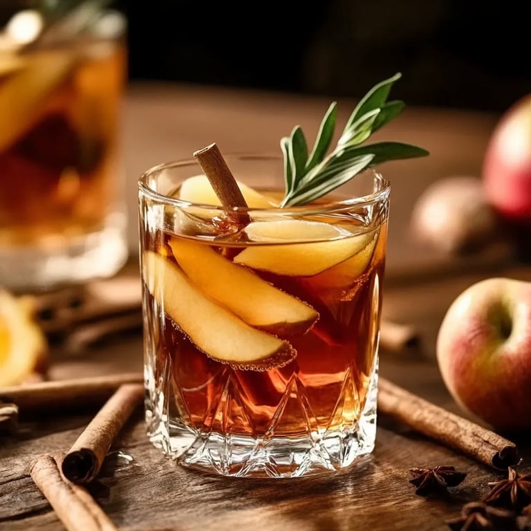 Alkoholfreier Apfelpunsch