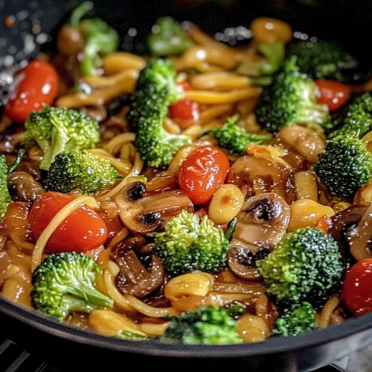 15-Minuten-Pfanne mit Gemüsepower