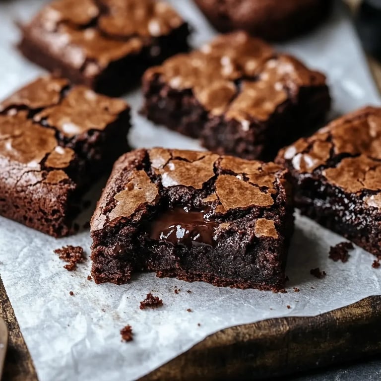 Die besten fudgy chewy Browkies (Brookies)