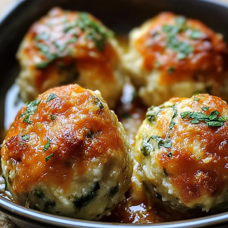 Käse-Lauch-Bällchen