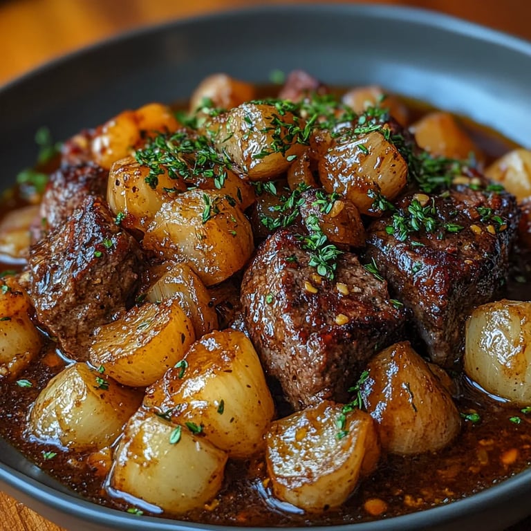 Asado de Carne a la Francesa con Cebolla: Una Increíble Receta Última