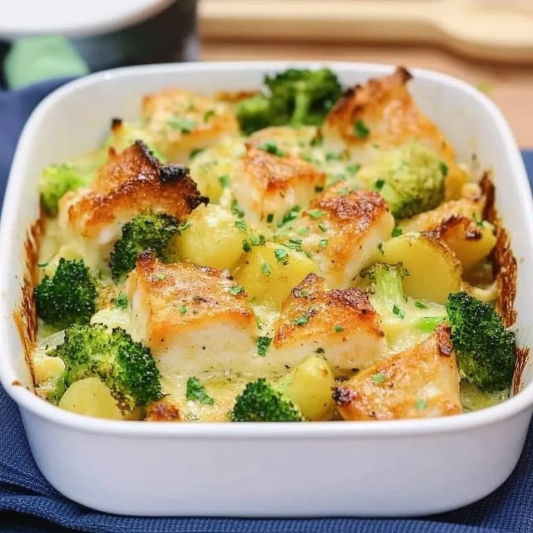 Lachs Auflauf – Unglaublich Gesundes Fisch Rezept mit Kartoffeln und Brokkoli