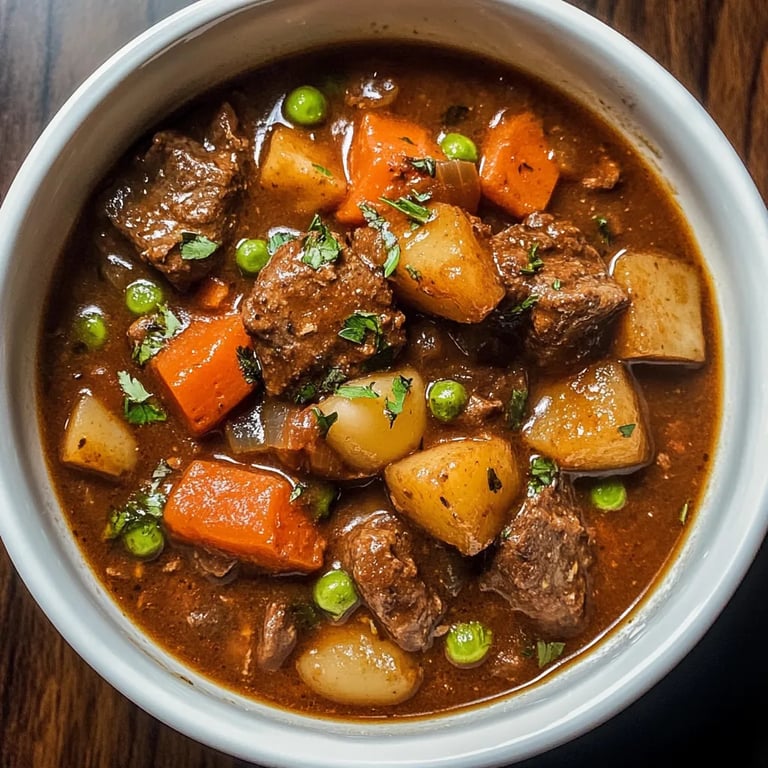 Comforting Crockpot Beef Stew