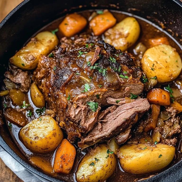 Dutch Oven Pot Roast: An Incredible Ultimate Recipe for 7 People