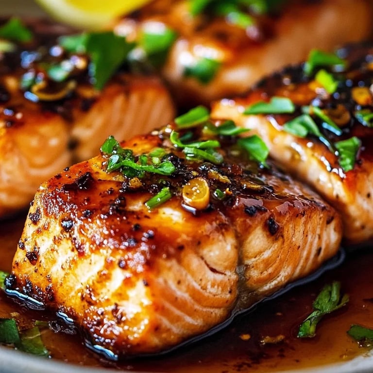 Honey Garlic Salmon