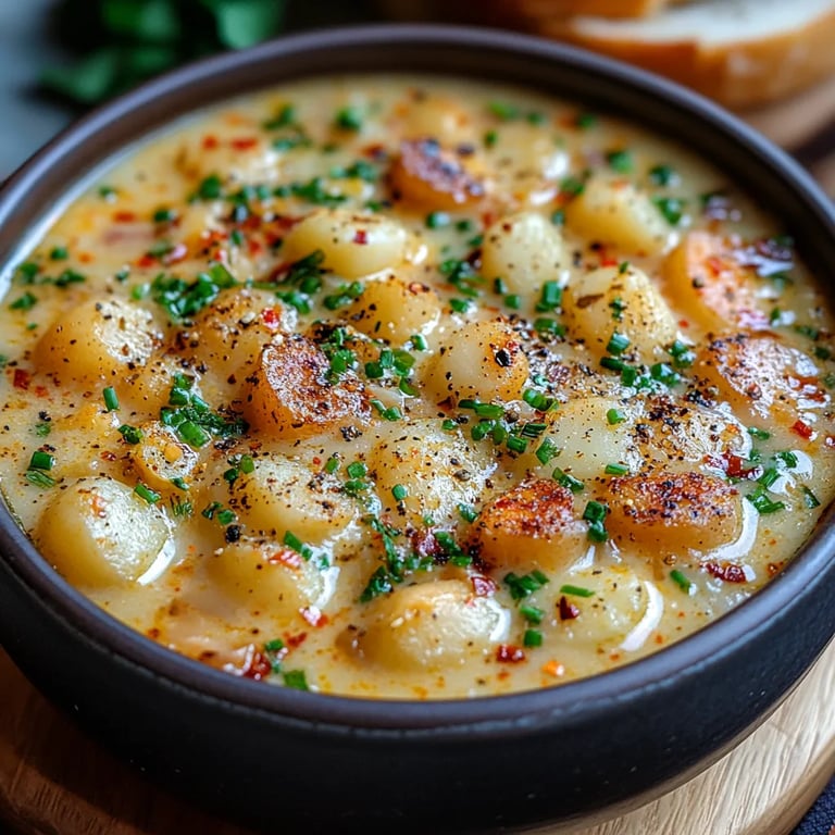 Cajun-Kartoffelsuppe: Eine Unglaubliche Ultimative Erfahrung für 4 Personen