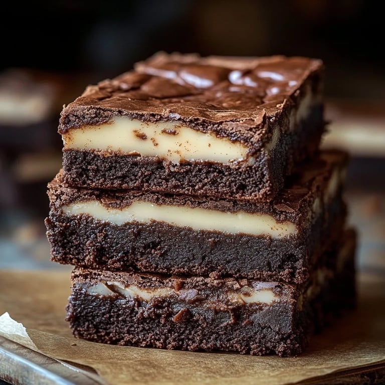 Frischkäse-Brownies