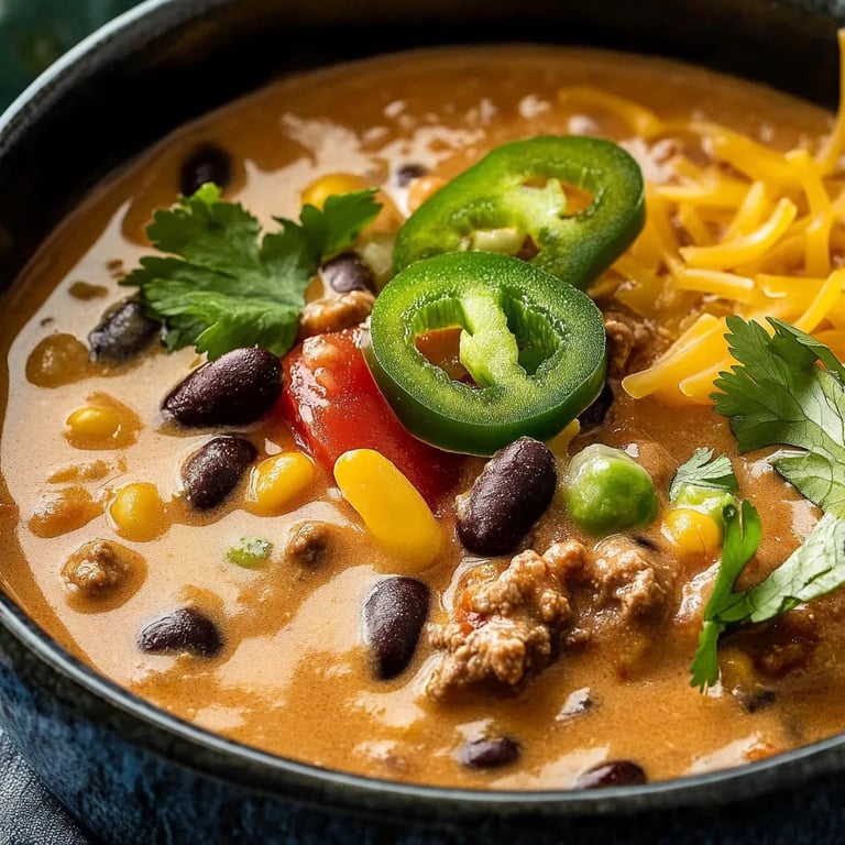 Easy Creamy Taco Soup