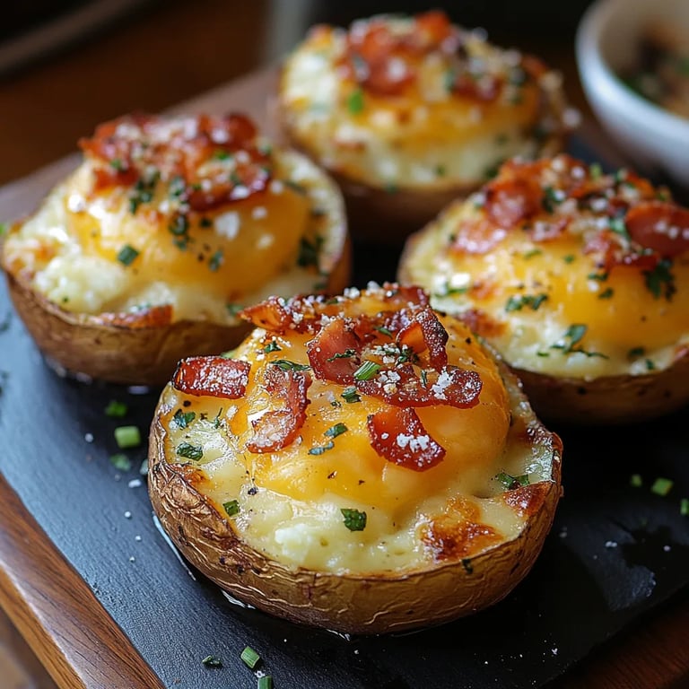 Batatas Recheadas de Café da Manhã Assadas Duas Vezes: Uma Receitas Incríveis