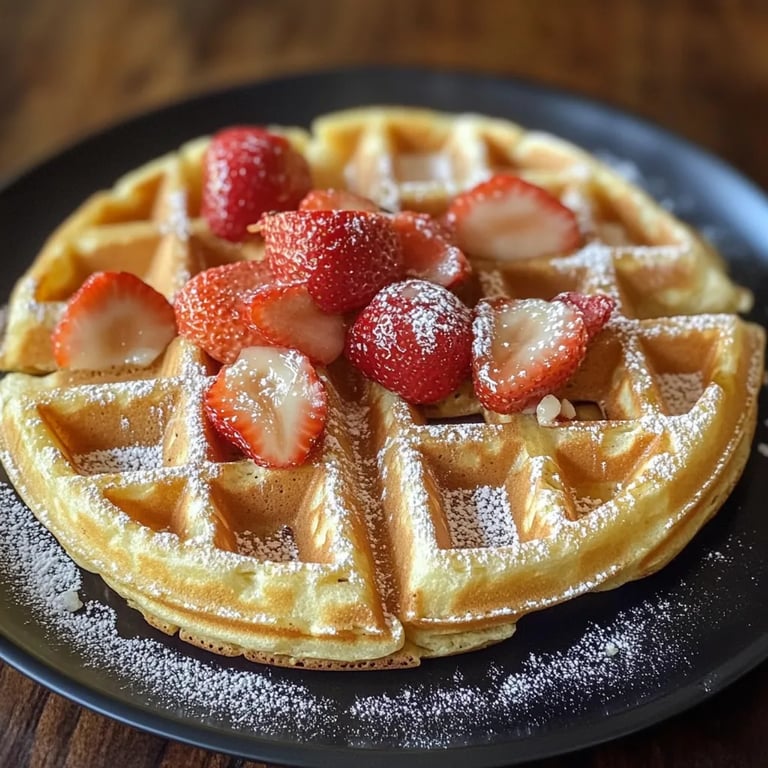 Buttermilch-Waffeln (darmfreundlich)