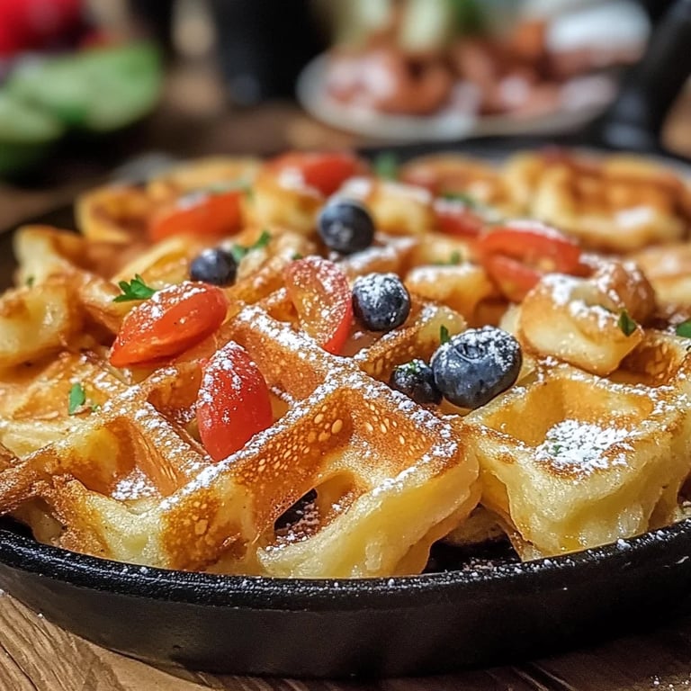 Omas fluffige Waffeln einfach und lecker