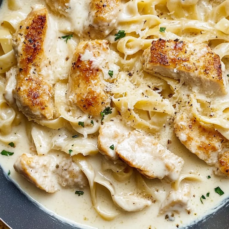 Chicken Fettuccine Alfredo