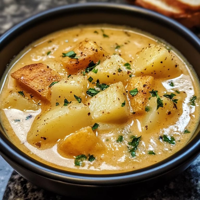 Cheddar Garlic Herb Potato Soup: An Amazing Ultimate Recipe