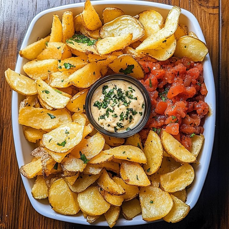 Patatas Fritas con Salsa: Una Increíble Receta Secreta