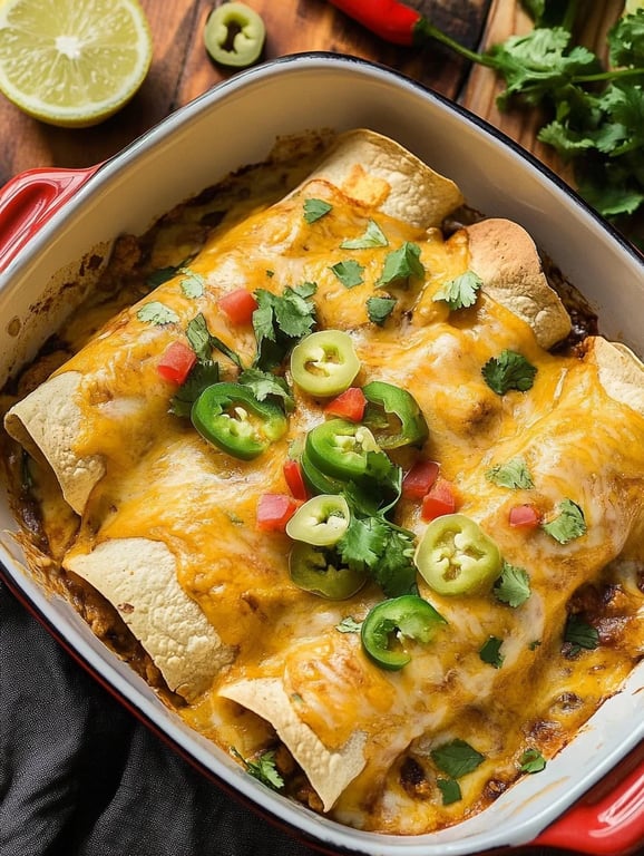 Gluten-Free & Dairy-Free Chicken Enchiladas