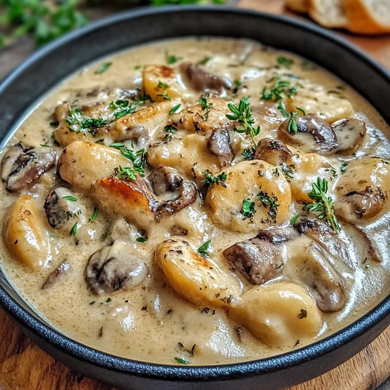 Cremige Pilz Pfanne