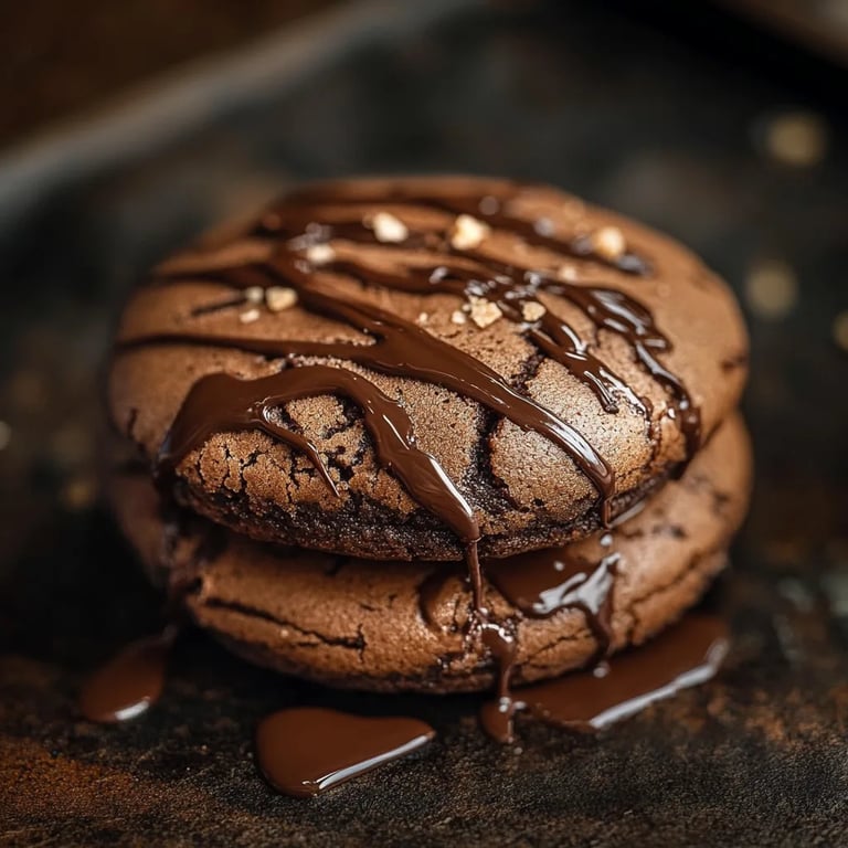 Extra dicke Schokoladenkekse im Bäckerei-Stil