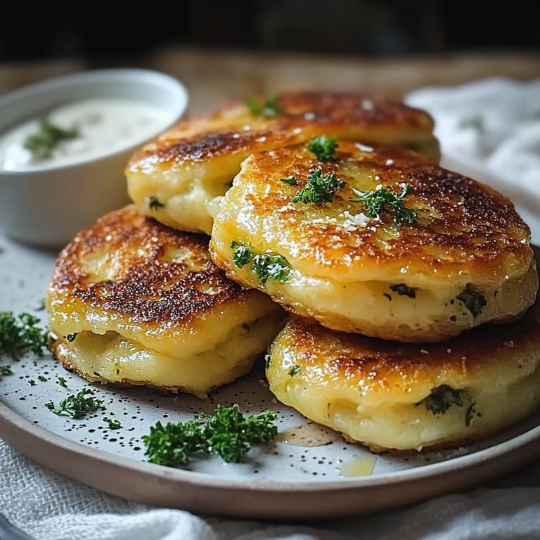 Brokkoli-Käse-Puffer