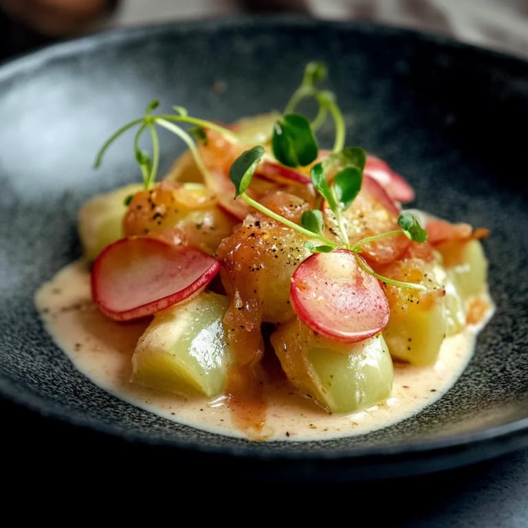 Rosenkohl in Frischkäse-Senfsauce