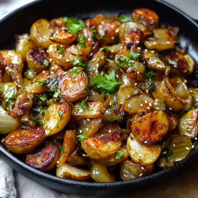 Asiatisches Rosenkohl Rezept aus dem Ofen