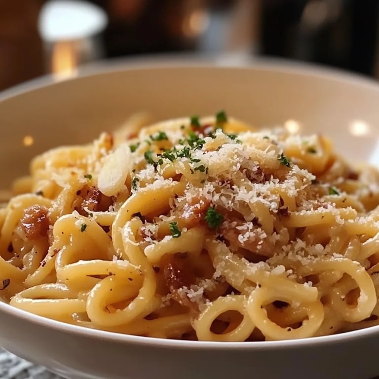 Knoblauchbutter-Pasta