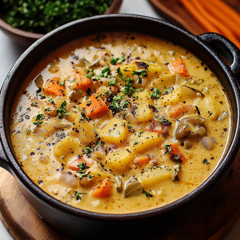 One Pot Creamy Vegetable Soup: An Incredible Easy Recipe