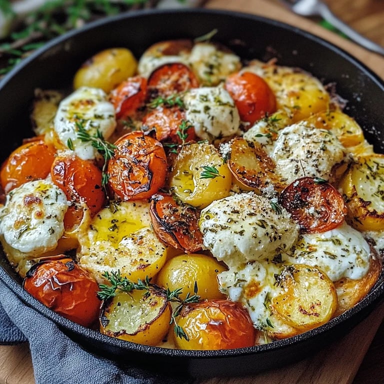 Feta Kartoffeln Ofengemüse
