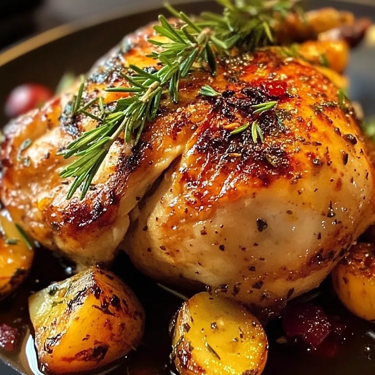 Hähnchenbrust weihnachtlich