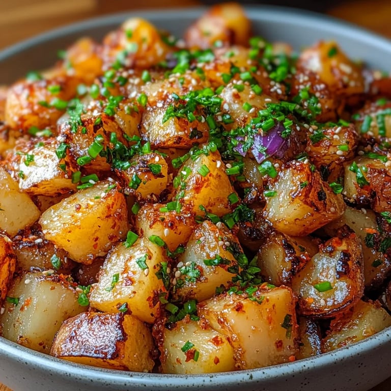 Knuspriger Gochujang-Kartoffelsalat: Ein Unglaubliches Ultimatives Rezept für 4 Personen