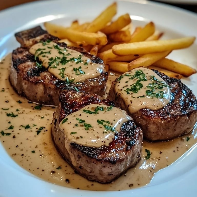 Dekadent vitlökssås med ribeye-biff: Ett underbart ultimat recept