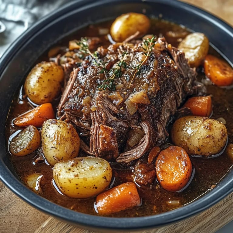 Pot Roast with Potatoes and Carrots