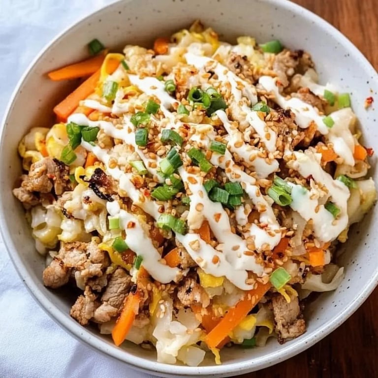 Easy Egg Roll in a Bowl