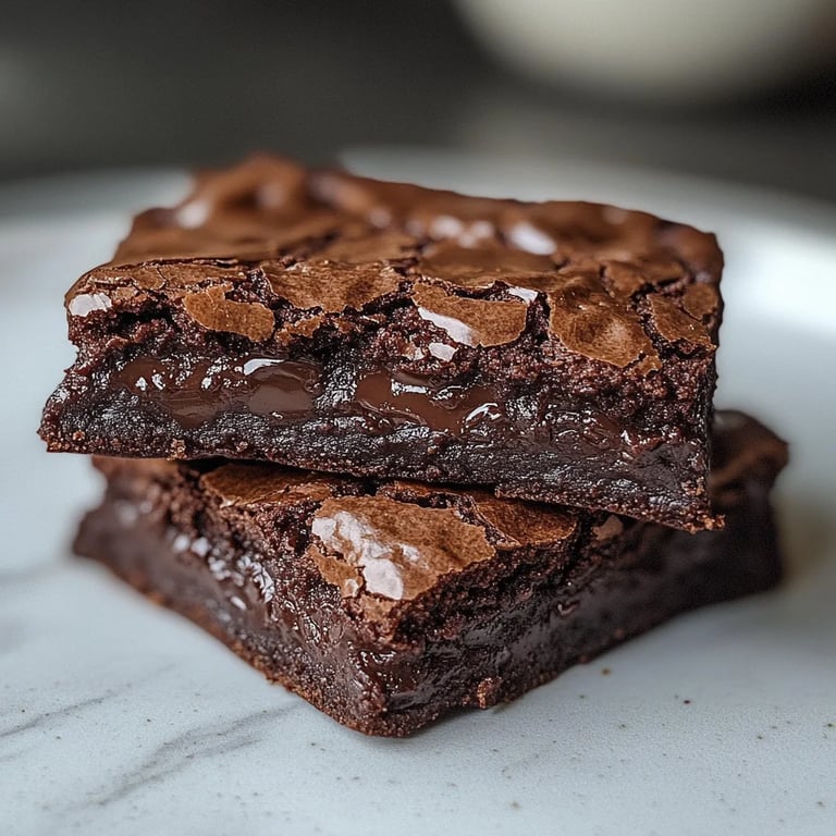 Fudgy Schokoladen-Brownie-Kekse
