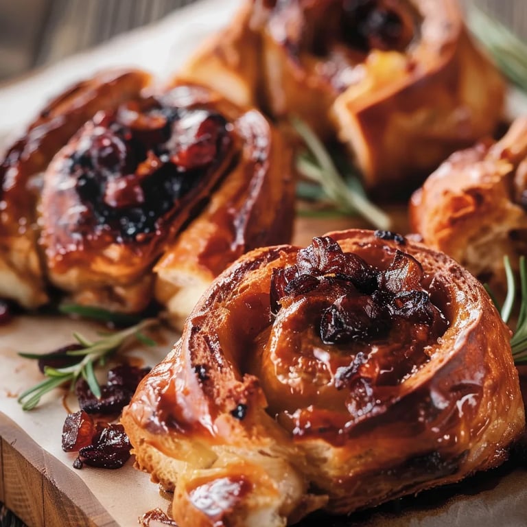 Dänisches Rosinengebäck