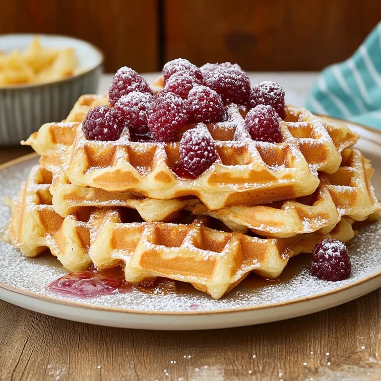 Vegane Waffeln ohne Ei
