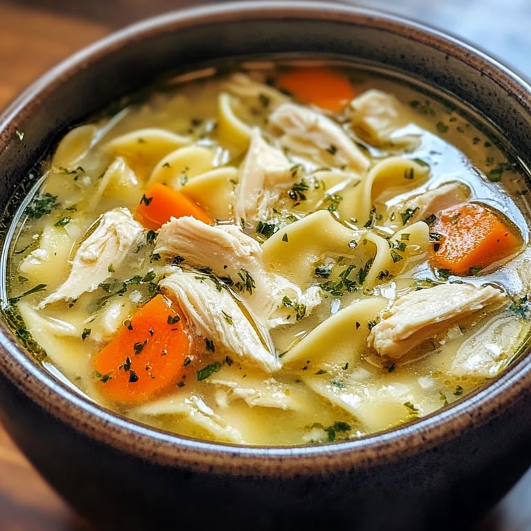 Literally the Best Chicken Noodle Soup
